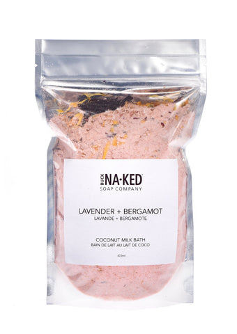 Purple Brazilian Clay Coconut Milk Bath