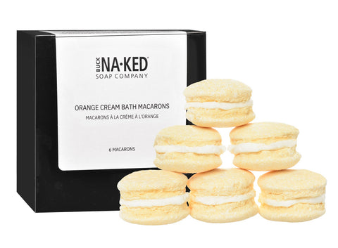 Cake Batter Bath Macarons