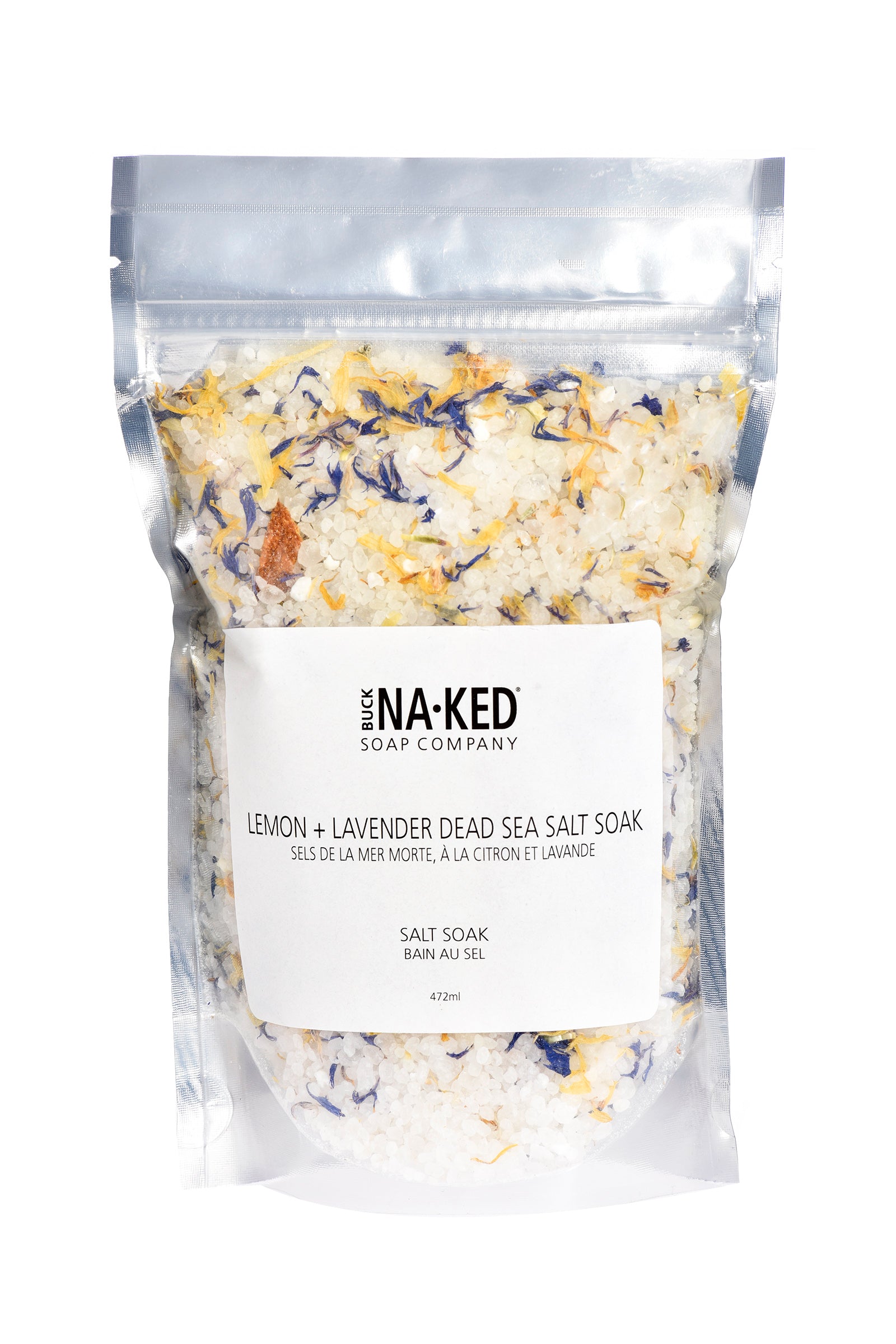 Lemon + Lavender Dead Sea Salt Soak