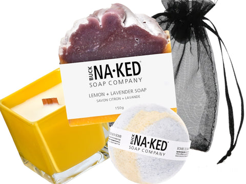 Lemon + Lavender Dead Sea Salt Soak