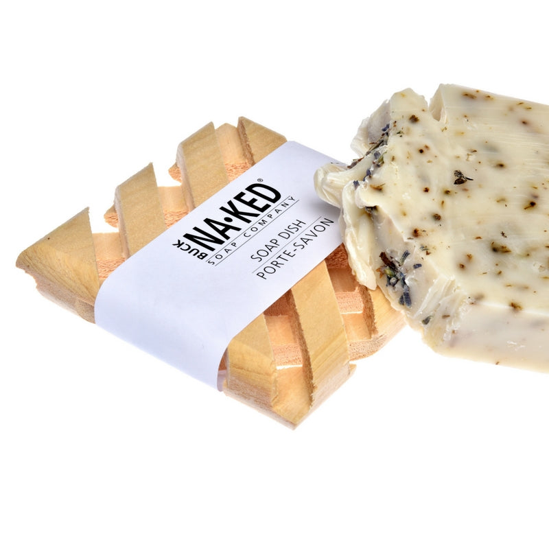 Handcrafted Pine Soap Dish - Buck Naked Soap Company Inc