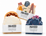 Bar Soap Trio: Orange Cream, Cake Batter and Cotton Candy