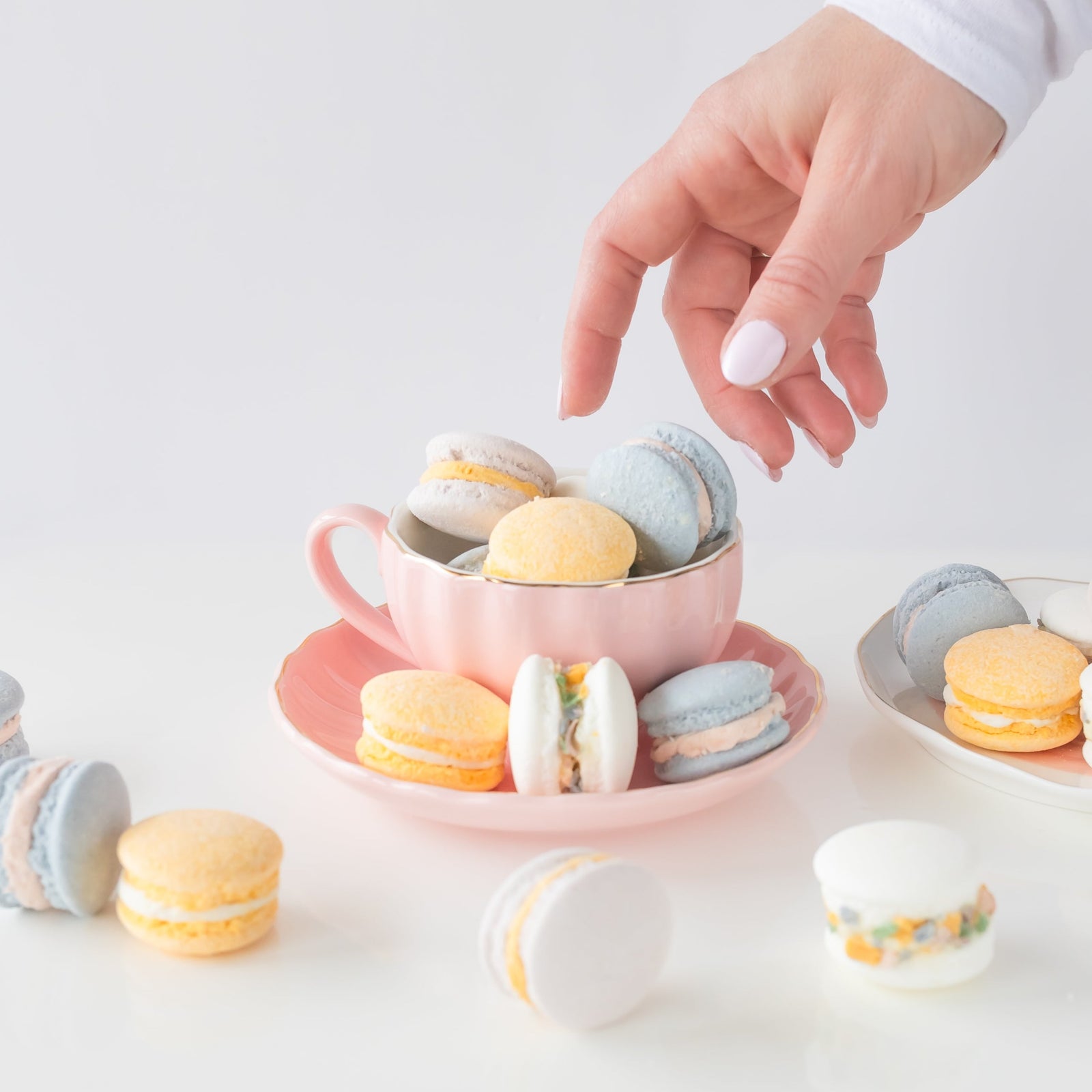 Lemon + Lavender Bath Macarons