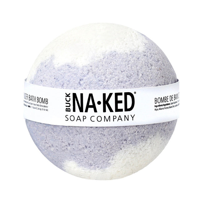 Lemon + Lavender Bath Bomb - Limited Edition Scent - Buck Naked Soap Company Inc