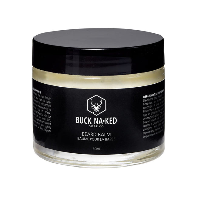 Bergamot + Black Pepper Beard Balm - Buck Naked Soap Company Inc