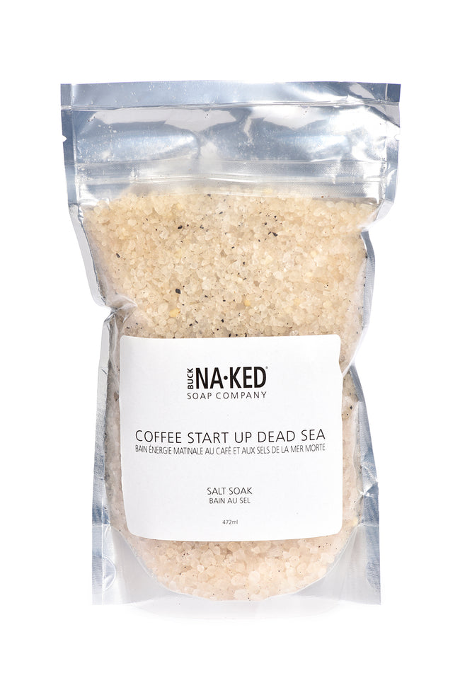 Coffee Start Up Dead Sea Salt Soak