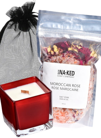 Rose with Moroccan Red Clay Bath Bomb