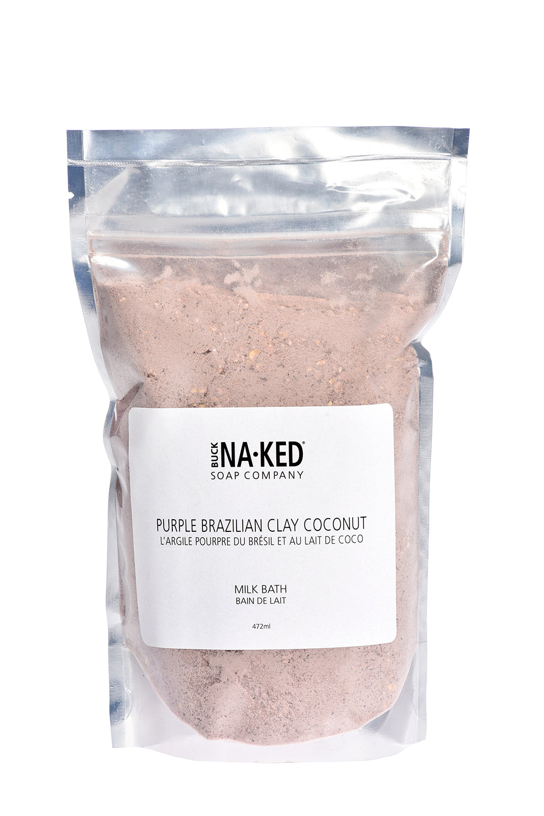 Bath Soak- Purple Brazilian Clay and Coconut Milk Bath Soak- Purple Brazilian Clay and Coconut Milk