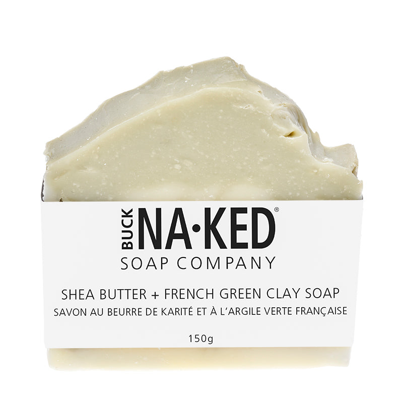 Shea Butter + French Green Clay Soap